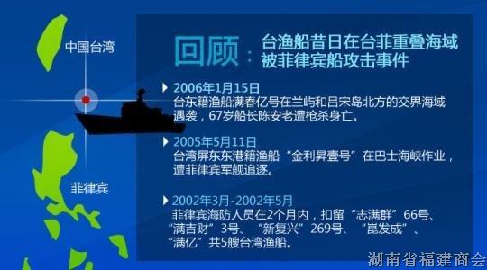 台湾渔船遭菲律宾军舰扫射1人遇难 国台办谴责